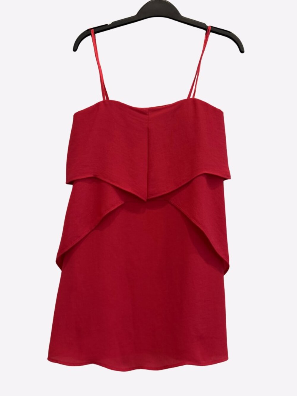 BCBGMAXAZRIA Runway Red Strapless Dress Womens Sz 0 Cocktail Formal Party
